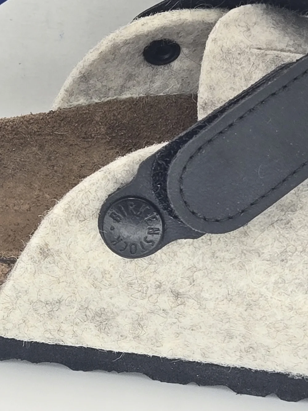Birkenstock Zimba Kids Panda Wool Felt Boston Clogs Size C11 Toddler